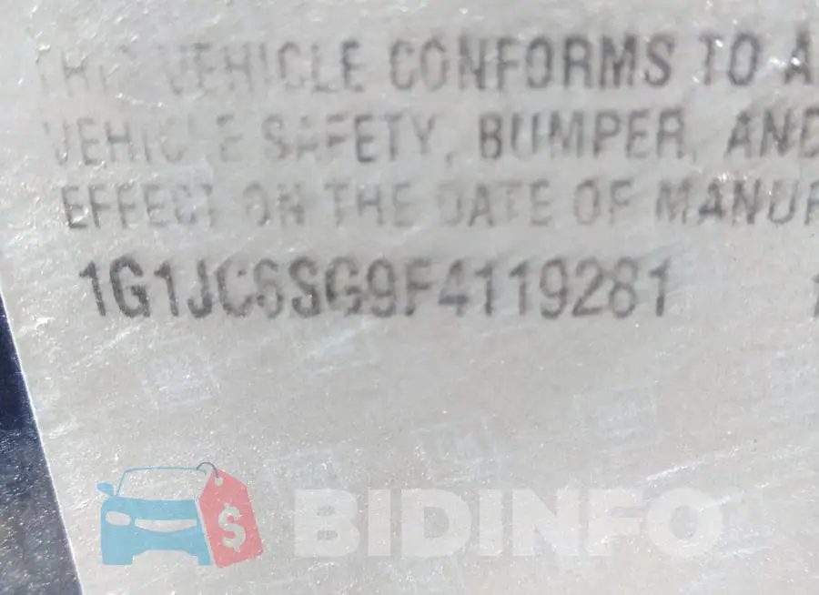 1G1JC6SG9F4119281 Photo# 9