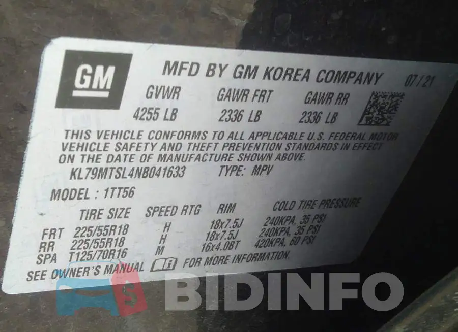 KL79MTSL4NB041633 Photo# 9