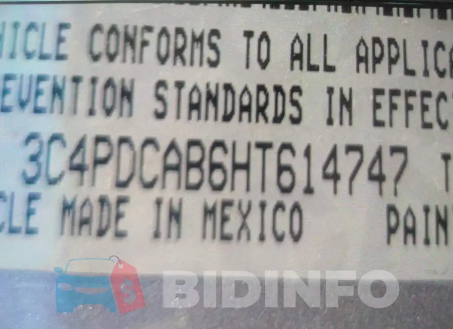 3C4PDCAB6HT614747 Photo# 9