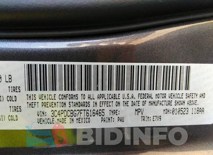3C4PDCBG7FT616465 Photo# 9