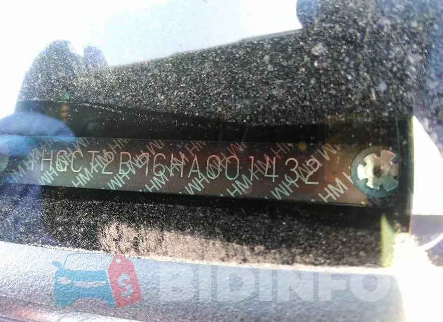 1HGCT2B96HA001432 Photo# 9
