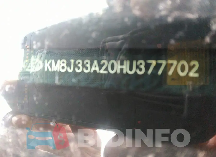 KM8J33A20HU377702 Photo# 9