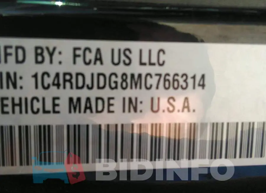 1C4RDJDG8MC766314 Photo# 9