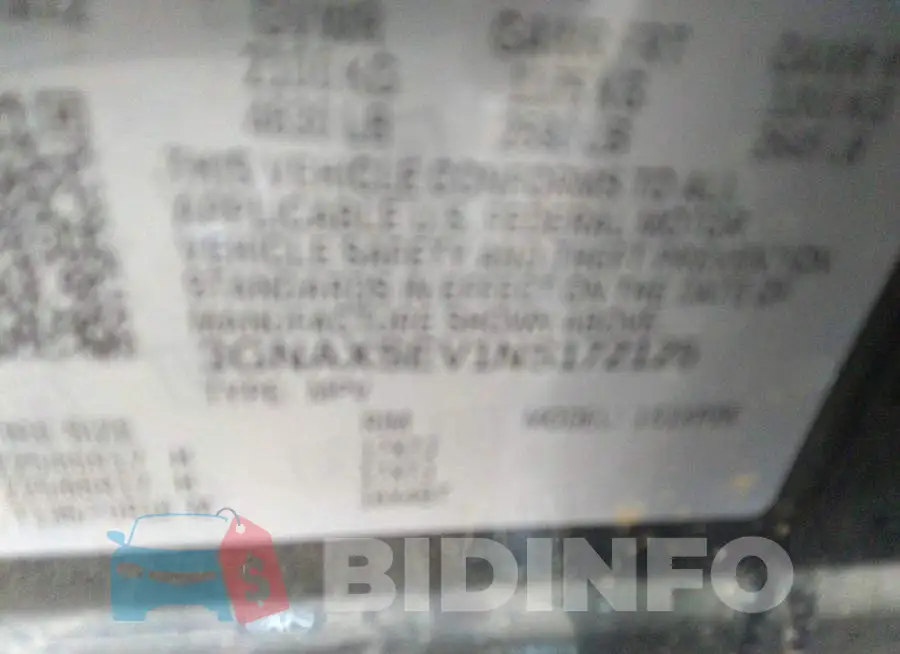 3GNAXSEV1NS172125 Photo# 9