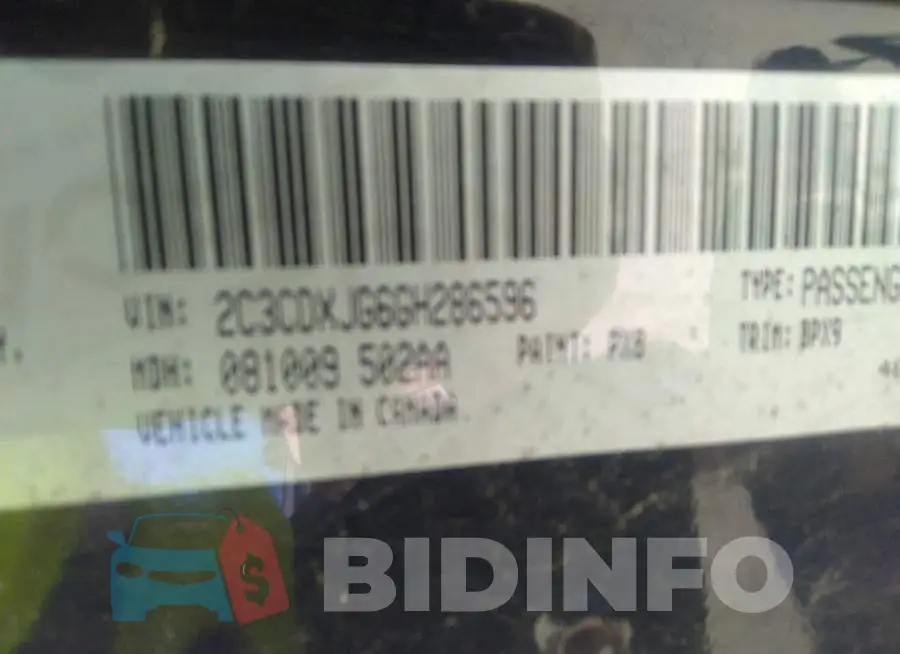 2C3CDXJG6GH286596 Photo# 9