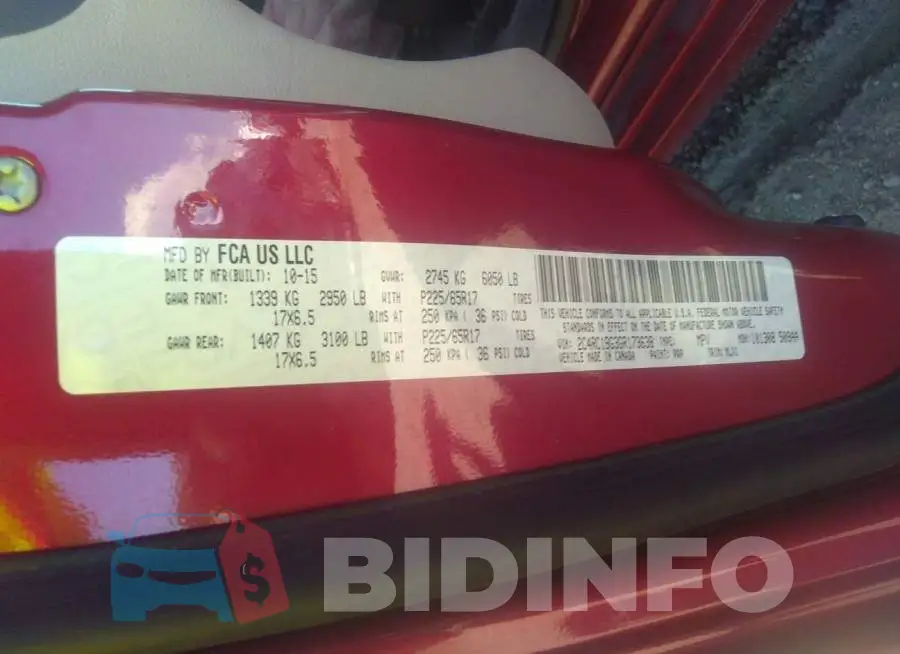 2C4RC1BG3GR173638 Photo# 9