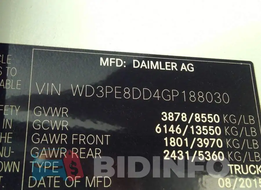 WD3PE8DD4GP188030 Photo# 9