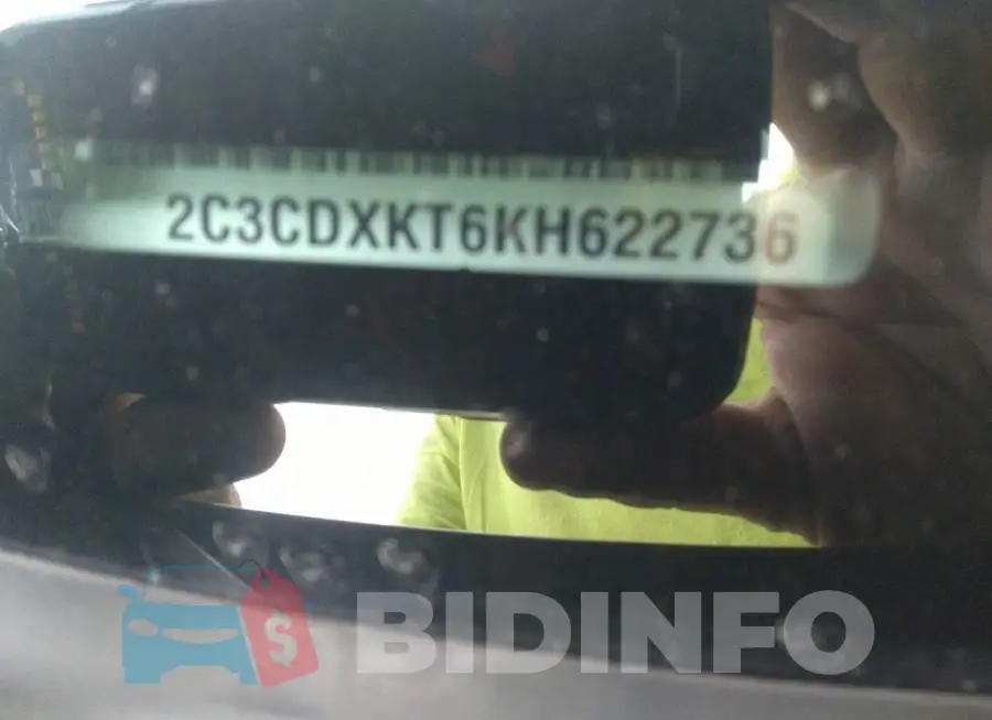 2C3CDXKT6KH622736 Photo# 9