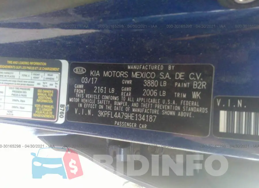 3KPFL4A79HE134187 Photo# 9