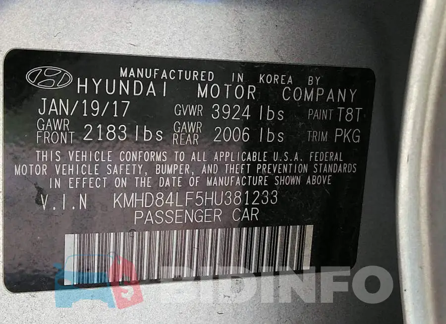 KMHD84LF5HU381233 Photo# 9