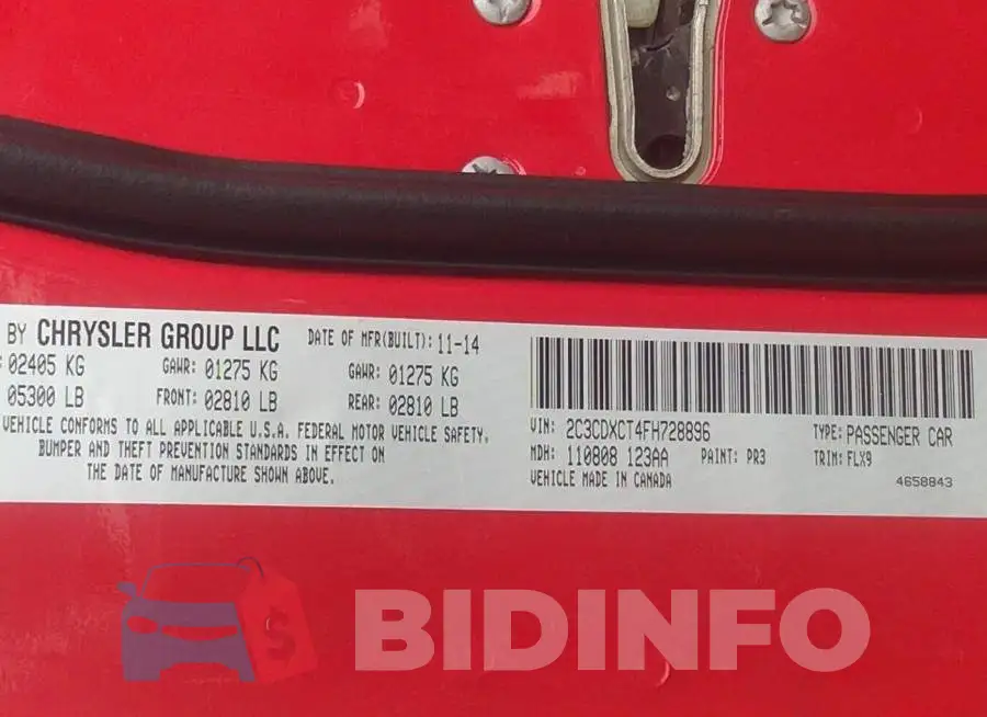 2C3CDXCT4FH728896 Photo# 9