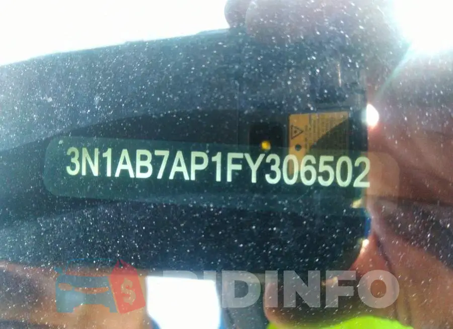 3N1AB7AP1FY306502 Photo# 9