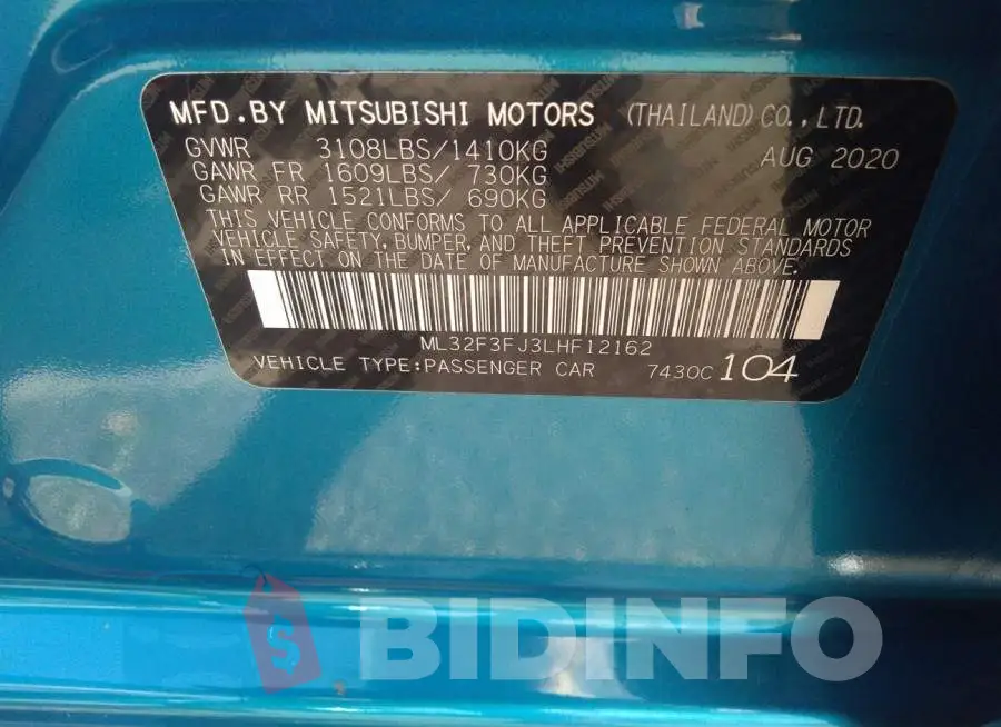 ML32F3FJ3LHF12162 Photo# 9