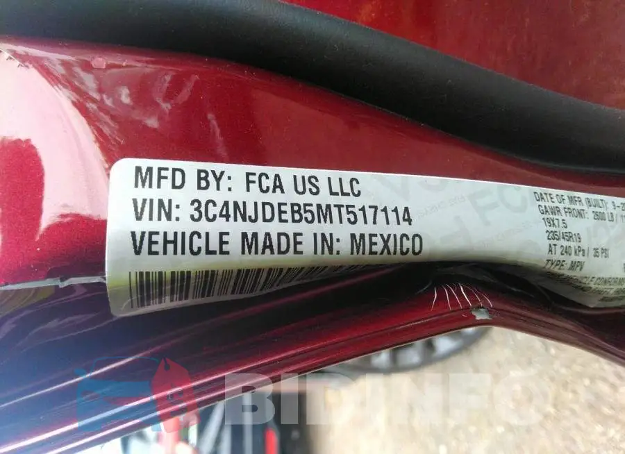3C4NJDEB5MT517114 Photo# 9