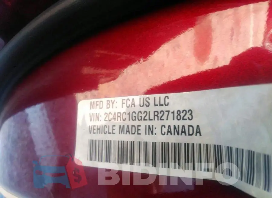 2C4RC1GG2LR271823 Photo# 9