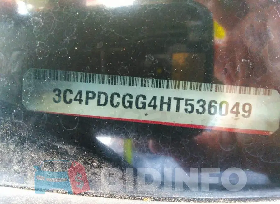 3C4PDCGG4HT536049 Photo# 9