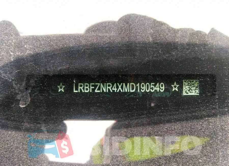 LRBFZNR4XMD190549 Photo# 9