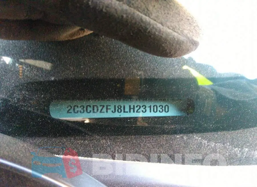2C3CDZFJ8LH231030 Photo# 9