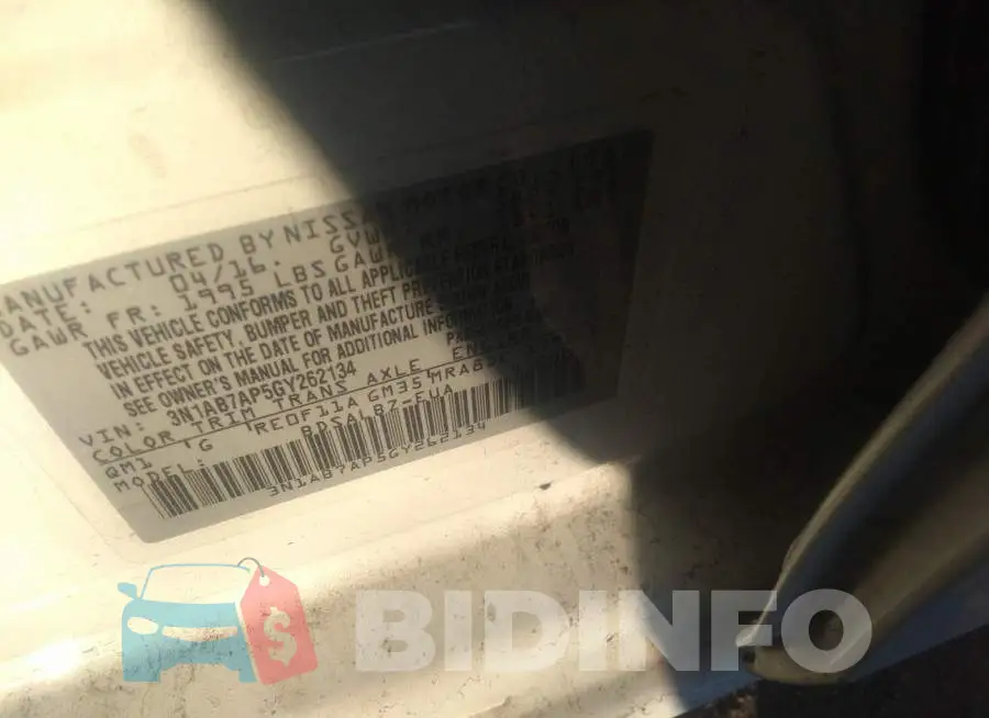3N1AB7AP5GY262134 Photo# 9