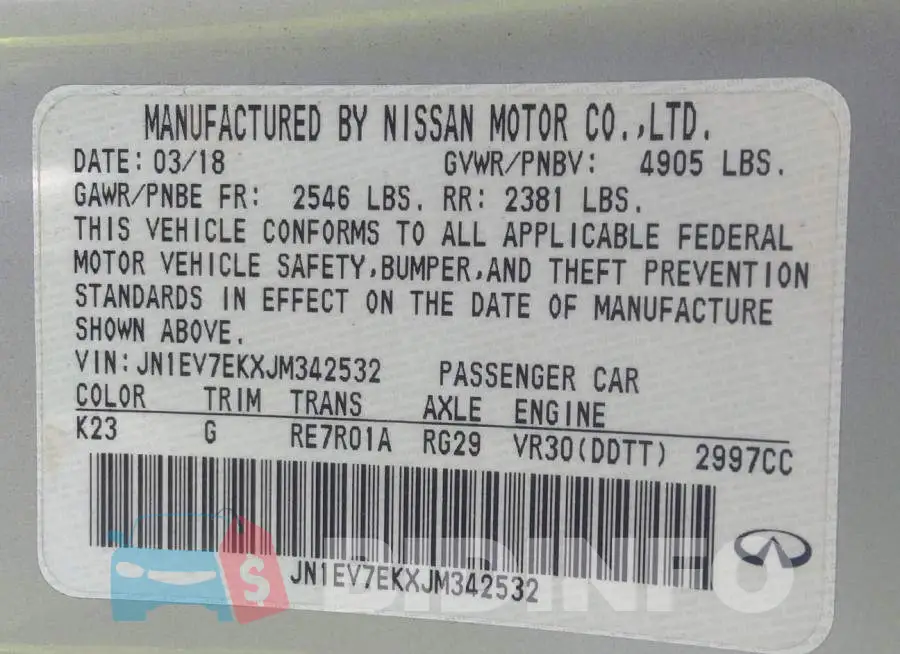 JN1EV7EKXJM342532 Photo# 9