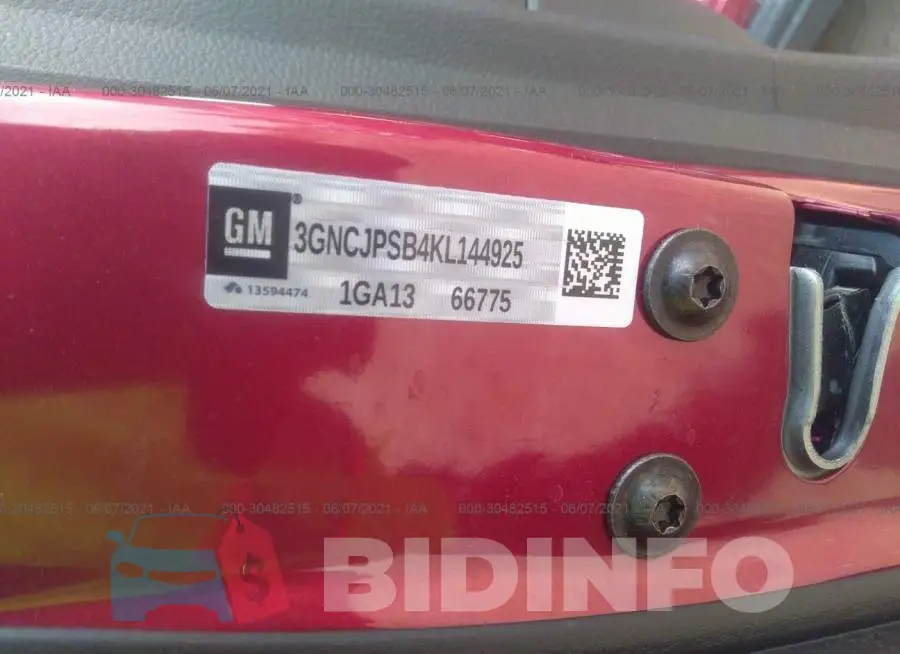 3GNCJPSB4KL144925 Photo# 9