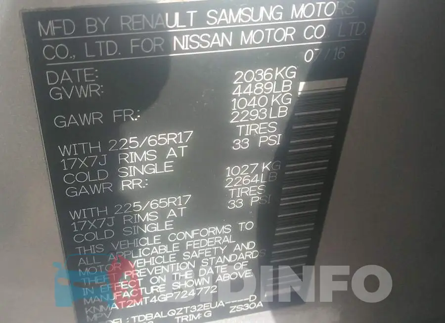 KNMAT2MT4GP724772 Photo# 9