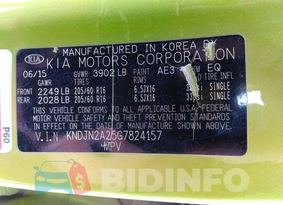 KNDJN2A25G7824157 Photo# 9