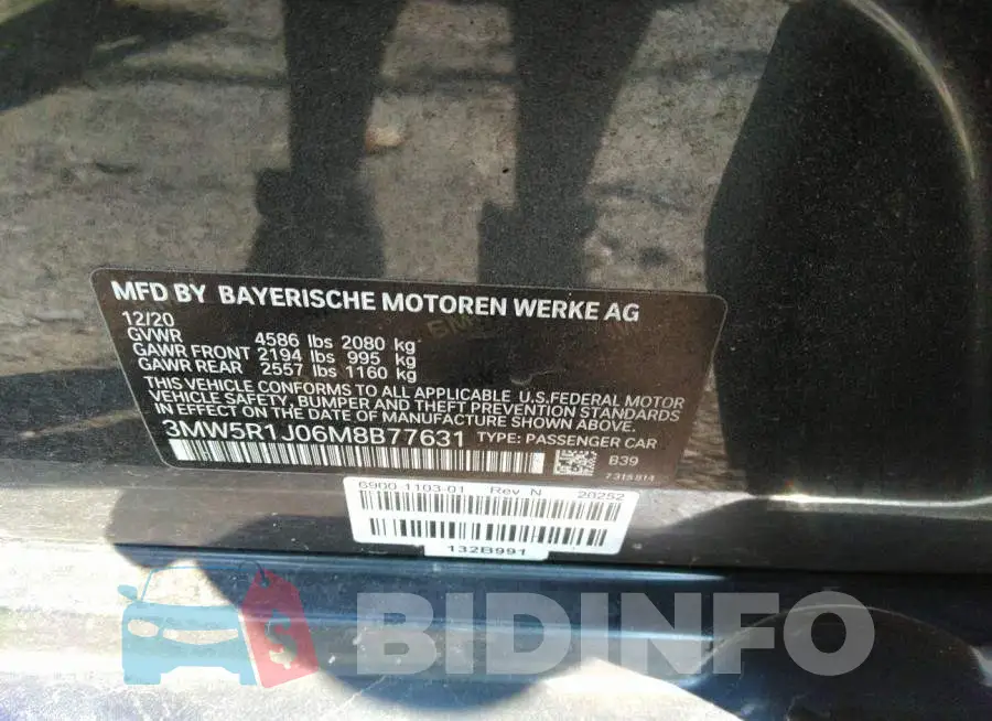 3MW5R1J06M8B77631 Photo# 9