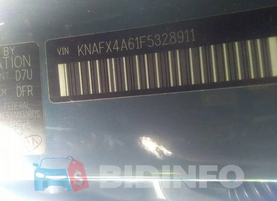 KNAFX4A61F5328911 Photo# 9