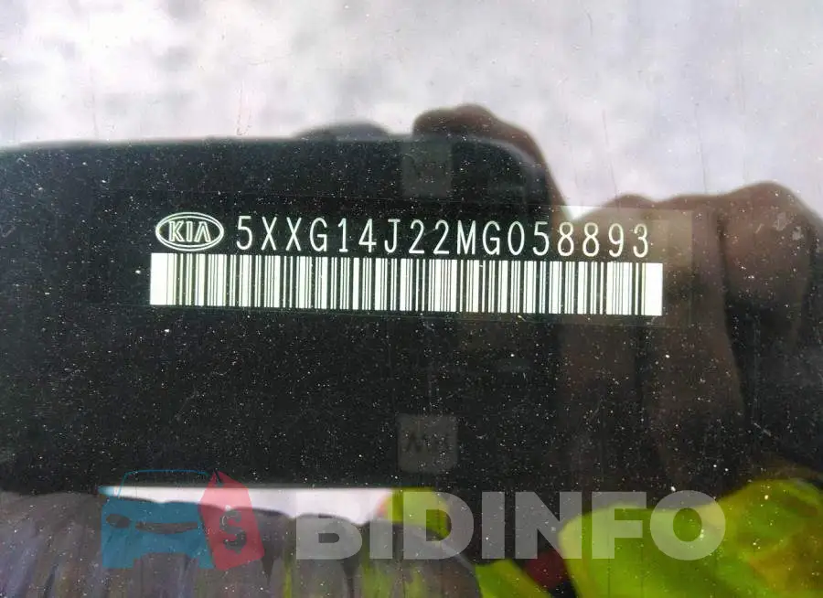 5XXG14J22MG058893 Photo# 9