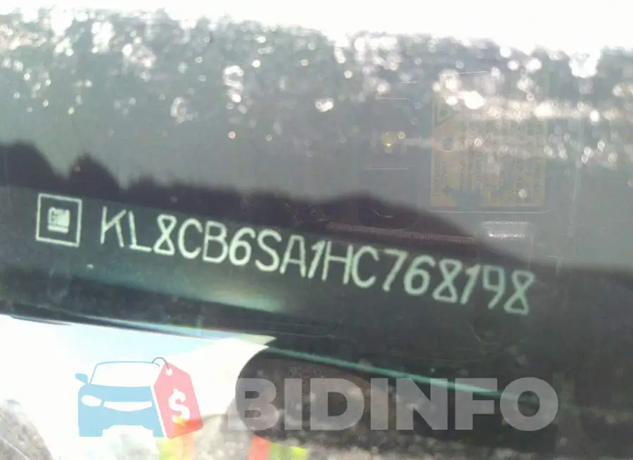 KL8CB6SA1HC768198 Photo# 9
