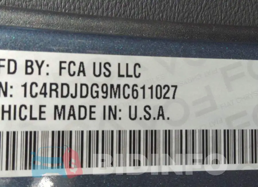 1C4RDJDG9MC611027 Photo# 9