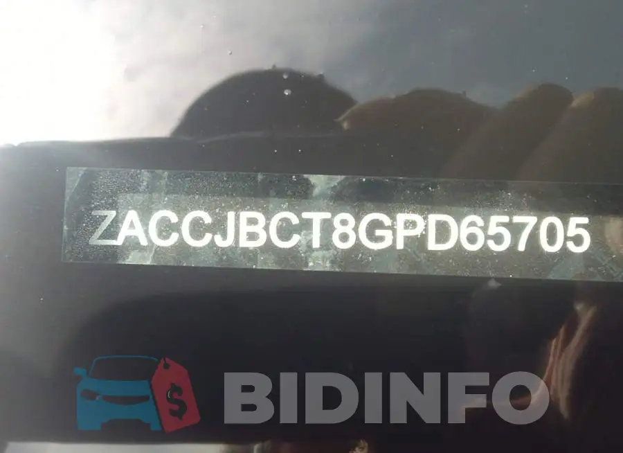 ZACCJBCT8GPD65705 Photo# 9