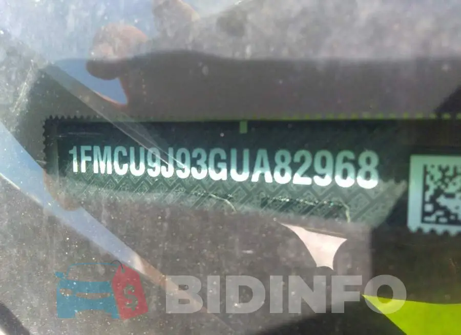 1FMCU9J93GUA82968 Photo# 9