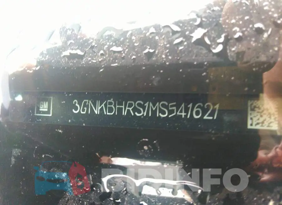3GNKBHRS1MS541621 Photo# 9