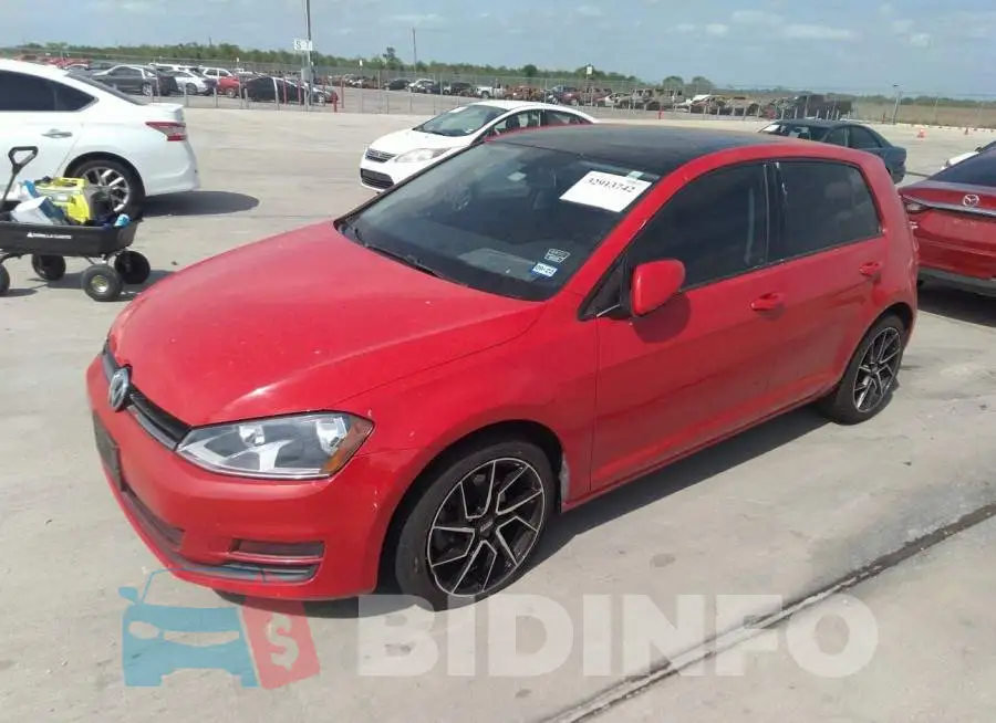 3VW2A7AU9FM065223 Photo# 2