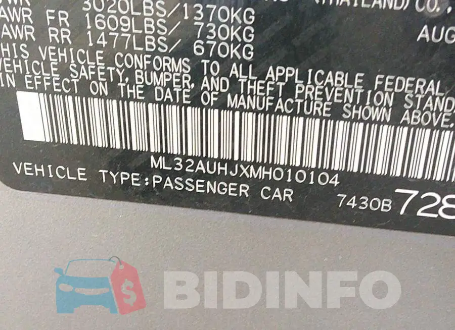 ML32AUHJXMH010104 Photo# 9