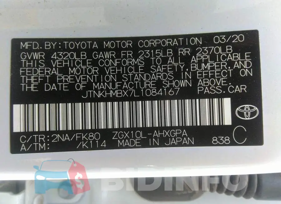 JTNKHMBX7L1084167 Photo# 9