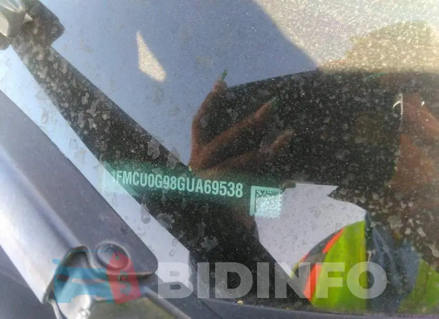 1FMCU0G98GUA69538 Photo# 9