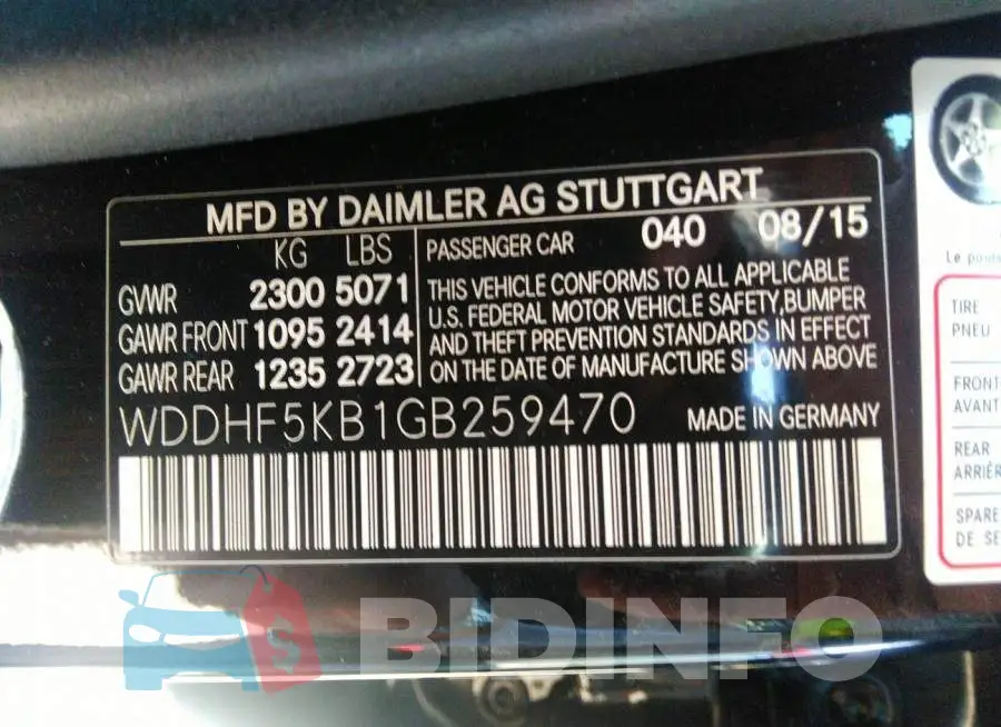 WDDHF5KB1GB259470 Photo# 9