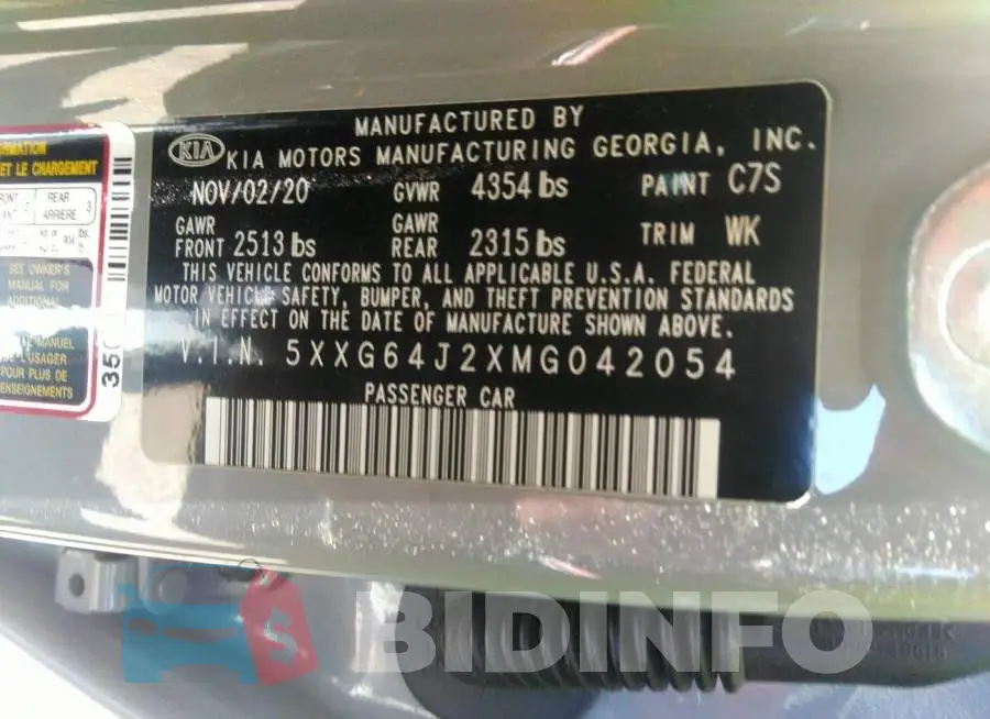 5XXG64J2XMG042054 Photo# 9