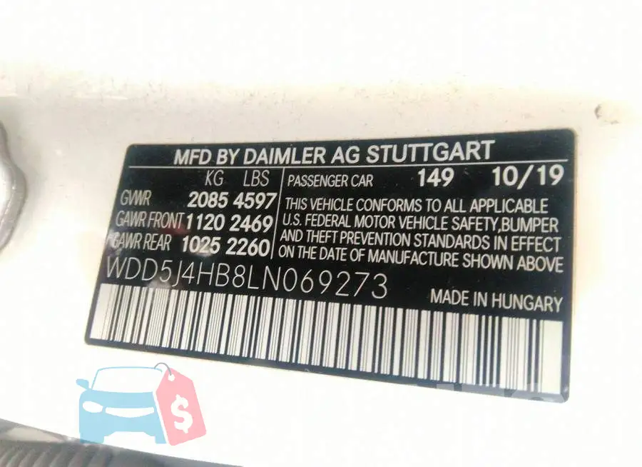 WDD5J4HB8LN069273 Photo# 9