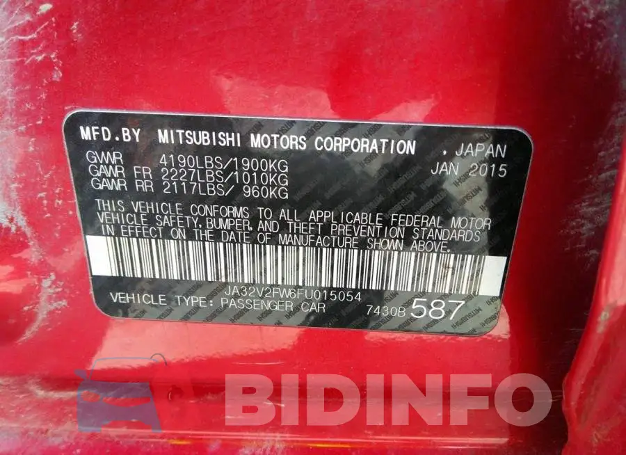 JA32V2FW6FU015054 Photo# 9