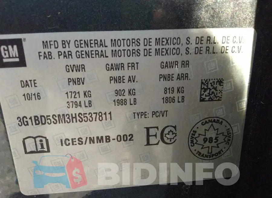 3G1BD5SM3HS537811 Photo# 9