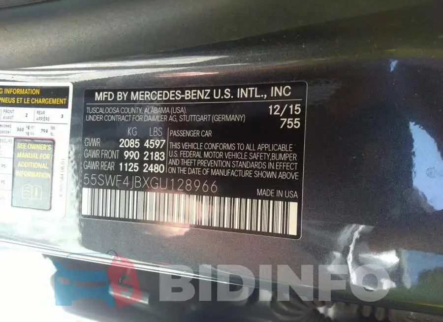 55SWF4JBXGU128966 Photo# 9
