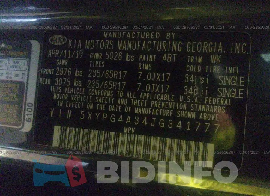 5XYPG4A34JG341777 Photo# 9