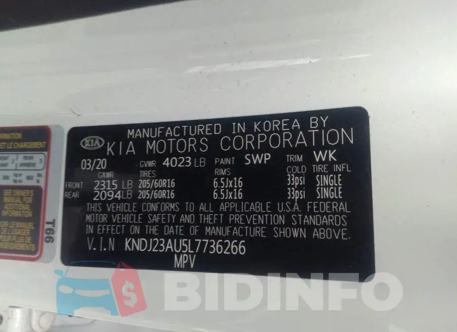 KNDJ23AU5L7736266 Photo# 9