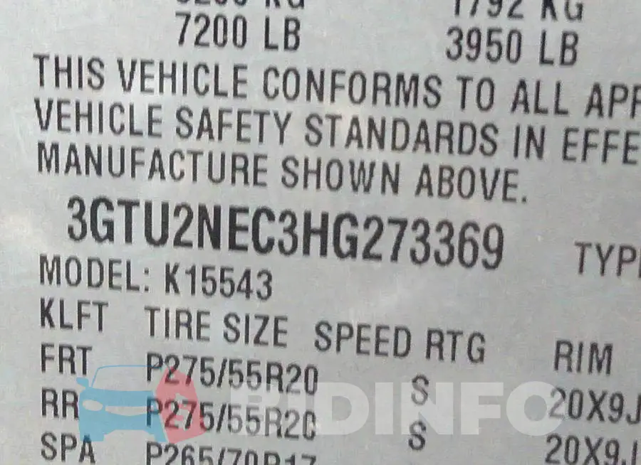 3GTU2NEC3HG273369 Photo# 9