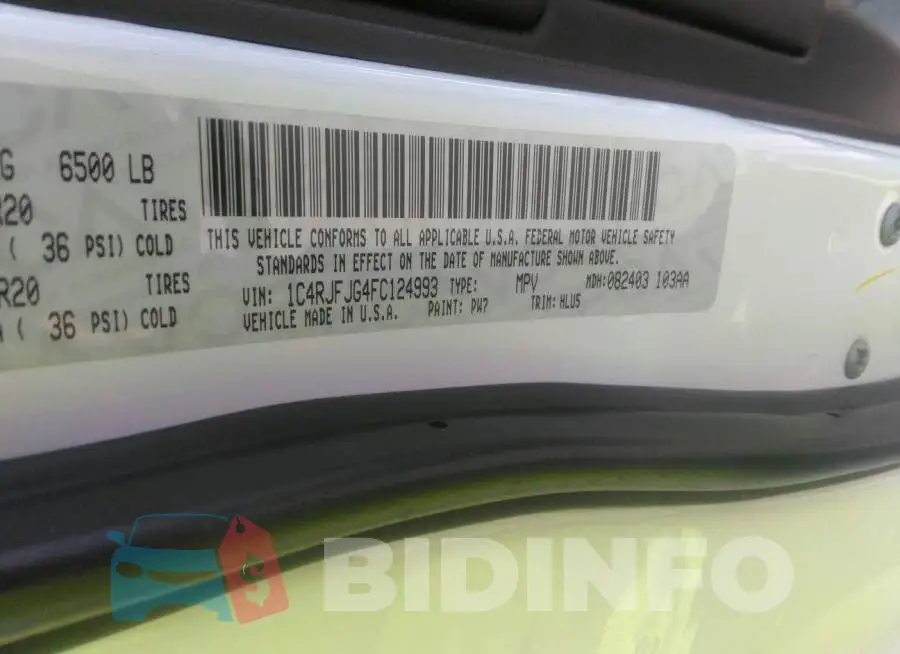 1C4RJFJG4FC124993 Photo# 9