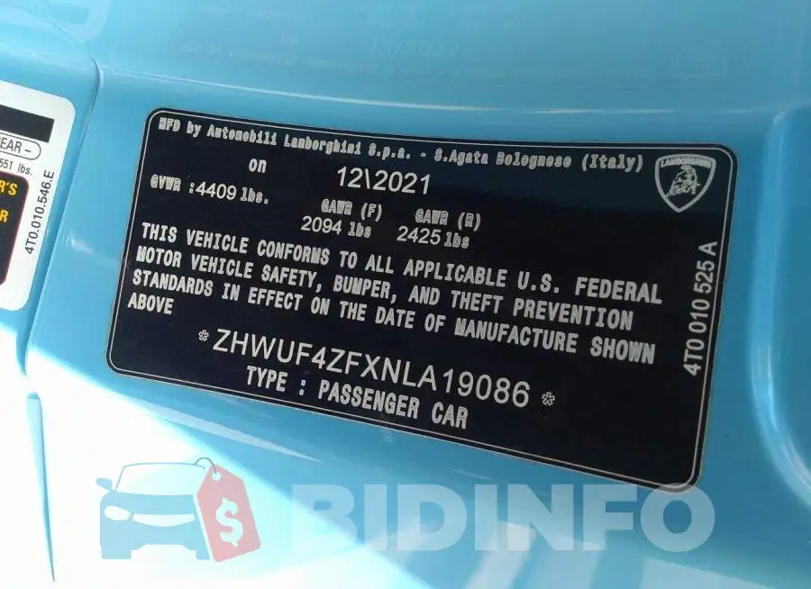 ZHWUF4ZFXNLA19086 Photo# 9